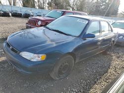 Salvage cars for sale from Copart Portland, OR: 1998 Toyota Corolla VE