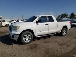 Salvage cars for sale from Copart Newton, AL: 2007 Toyota Tundra Double Cab SR5