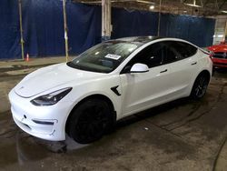 Salvage cars for sale from Copart Woodhaven, MI: 2021 Tesla Model 3