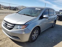 Salvage cars for sale at North Las Vegas, NV auction: 2016 Honda Odyssey EX