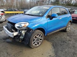 Fiat 500 salvage cars for sale: 2019 Fiat 500X Trekking