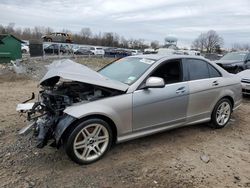 Mercedes-Benz C 350 salvage cars for sale: 2008 Mercedes-Benz C 350