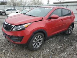 Salvage cars for sale from Copart Walton, KY: 2014 KIA Sportage Base