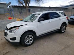 Salvage cars for sale at Albuquerque, NM auction: 2017 Chevrolet Equinox LS