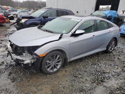 Honda Civic EXL salvage cars for sale: 2020 Honda Civic EXL