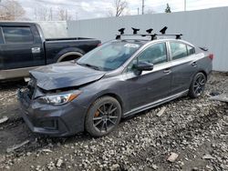 Subaru salvage cars for sale: 2018 Subaru Impreza Sport