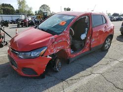 Chevrolet Trax LS salvage cars for sale: 2020 Chevrolet Trax LS