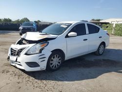 Salvage cars for sale at Orlando, FL auction: 2018 Nissan Versa S