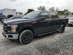 Vehiculos salvage en venta de Copart Opa Locka, FL: 2018 Ford F150 Supercrew