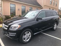 Mercedes-Benz GL 450 4matic salvage cars for sale: 2016 Mercedes-Benz GL 450 4matic