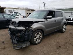 Salvage cars for sale at New Britain, CT auction: 2014 KIA Soul +