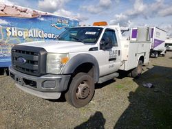 Salvage trucks for sale at Sacramento, CA auction: 2012 Ford F450 Super Duty