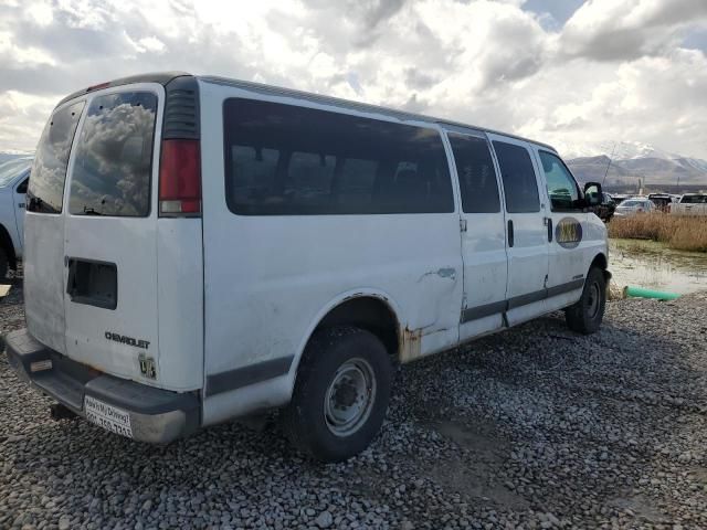 2002 Chevrolet Express G3500