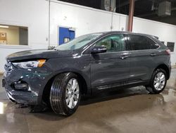 Salvage cars for sale at Blaine, MN auction: 2021 Ford Edge Titanium