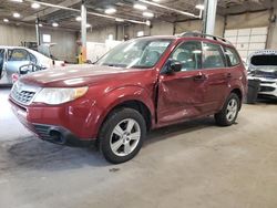 Subaru salvage cars for sale: 2012 Subaru Forester 2.5X