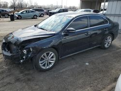 Salvage cars for sale at Fort Wayne, IN auction: 2013 Volkswagen Passat SE