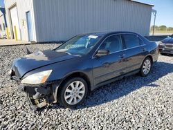 Salvage cars for sale at Tifton, GA auction: 2007 Honda Accord SE