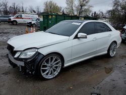 Mercedes-Benz e 350 4matic salvage cars for sale: 2013 Mercedes-Benz E 350 4matic