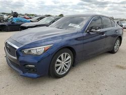 Salvage cars for sale at San Antonio, TX auction: 2016 Infiniti Q50 RED Sport 400