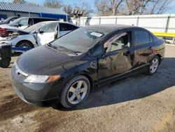 Salvage cars for sale at Wichita, KS auction: 2008 Honda Civic EX