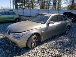 BMW 530 XI salvage cars for sale: 2007 BMW 530 XI