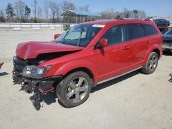 Dodge Journey salvage cars for sale: 2016 Dodge Journey Crossroad