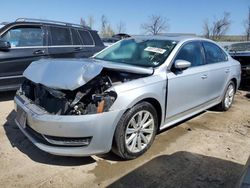 Salvage cars for sale at Bridgeton, MO auction: 2012 Volkswagen Passat SEL