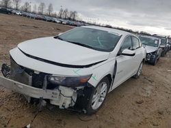 Salvage cars for sale from Copart Cahokia Heights, IL: 2018 Chevrolet Malibu LT