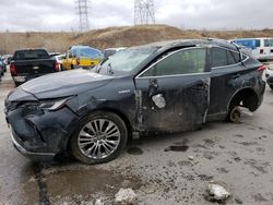 Salvage cars for sale at Littleton, CO auction: 2021 Toyota Venza LE