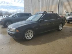 BMW salvage cars for sale: 2003 BMW 525 I