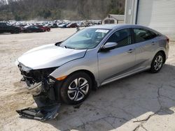 Honda salvage cars for sale: 2017 Honda Civic LX