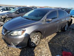 Salvage cars for sale at Magna, UT auction: 2017 Nissan Sentra S