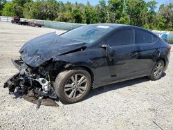 Salvage cars for sale at Riverview, FL auction: 2018 Hyundai Elantra SEL