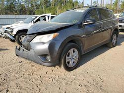 Salvage cars for sale at Harleyville, SC auction: 2014 Toyota Rav4 LE