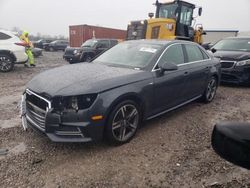 Salvage cars for sale at Hueytown, AL auction: 2018 Audi A4 Premium Plus