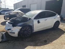 Salvage cars for sale from Copart Jacksonville, FL: 2022 Tesla Model Y