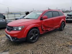 Salvage cars for sale at auction: 2014 Dodge Journey Crossroad