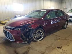 Salvage Cars with No Bids Yet For Sale at auction: 2016 Toyota Avalon XLE