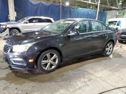 Salvage cars for sale at Woodhaven, MI auction: 2015 Chevrolet Cruze LT