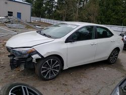 Vehiculos salvage en venta de Copart Arlington, WA: 2017 Toyota Corolla L