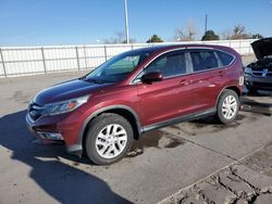 Honda CR-V EX salvage cars for sale: 2015 Honda CR-V EX