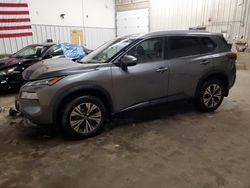 Salvage cars for sale at Candia, NH auction: 2021 Nissan Rogue SV