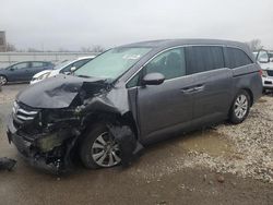 2014 Honda Odyssey EXL en venta en Kansas City, KS