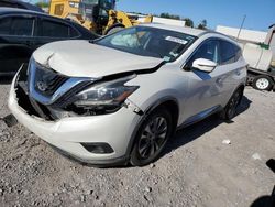 Salvage cars for sale at Hueytown, AL auction: 2018 Nissan Murano S