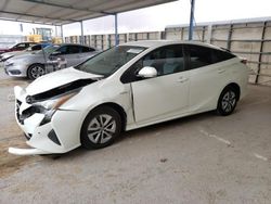 Salvage cars for sale at Anthony, TX auction: 2018 Toyota Prius