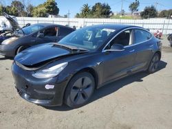 Tesla salvage cars for sale: 2019 Tesla Model 3