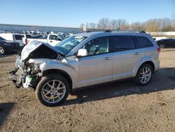 Salvage cars for sale from Copart Davison, MI: 2014 Dodge Journey Limited