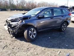 Honda CR-V LX salvage cars for sale: 2017 Honda CR-V LX