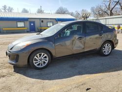 Salvage cars for sale from Copart Wichita, KS: 2012 Mazda 3 I