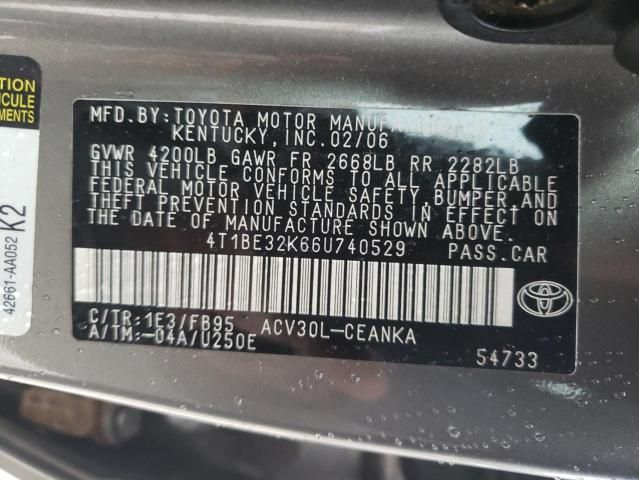 2006 Toyota Camry LE